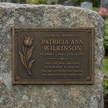 Personalised Cast Brass Memorial Plaque – Tulip