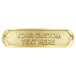Personalised Cast Brass Door Sign Plaque – Signature Design
